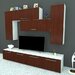 Living Armonia V4 MDF Cedru - cu manere